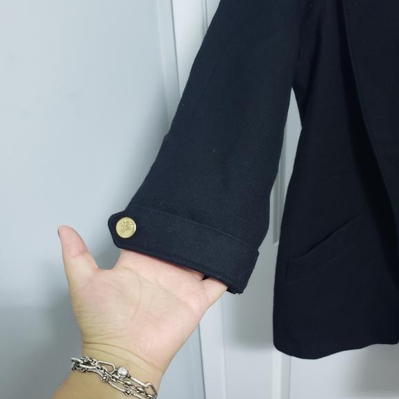 VINTAGE BIANCA Black Blazer Coat - Picture 8 of 10